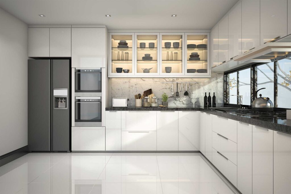kitchen-with-marble-decor